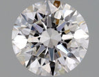 Diamante Naturale Taglio Brillante 1.08ct 3EX F VVS2 - GIA - 6.59x6.56x4.06mm