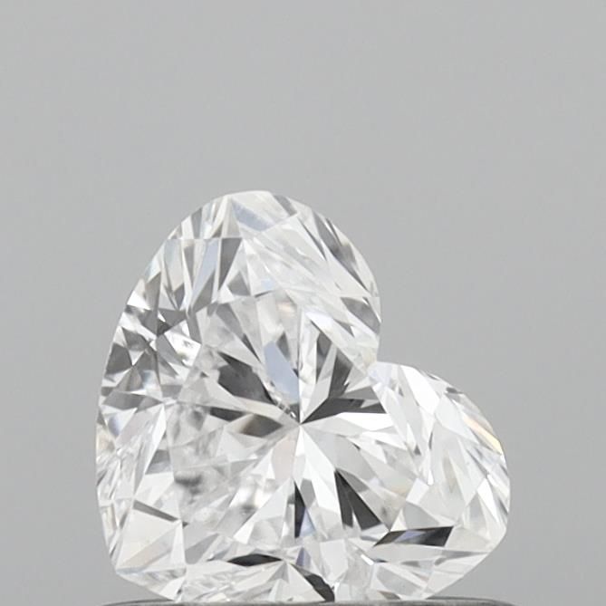 Diamante Naturale Taglio Cuore 0.56ct VG/VG D VS1 - IGI - 4.75x5.54x3.4mm