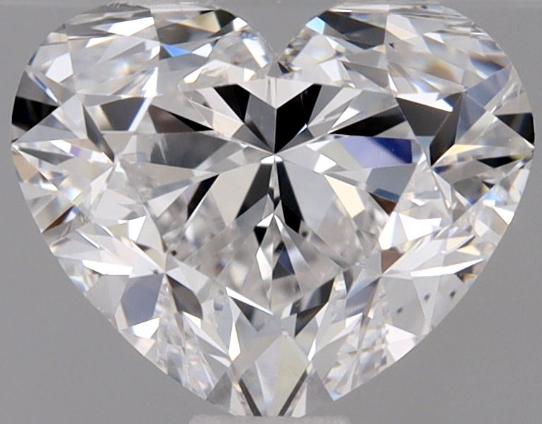 Diamante Naturale Taglio Cuore 1.01ct VG/EX D VS2 - GIA - 6.77x5.61x4.24mm