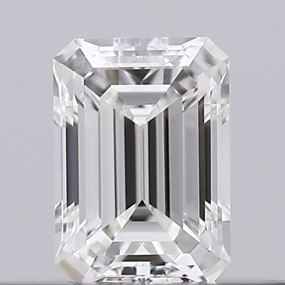 Diamante Naturale Taglio Smeraldo 0.18ct VG/EX G VVS1 - GIA - 3.86x2.74x1.89mm