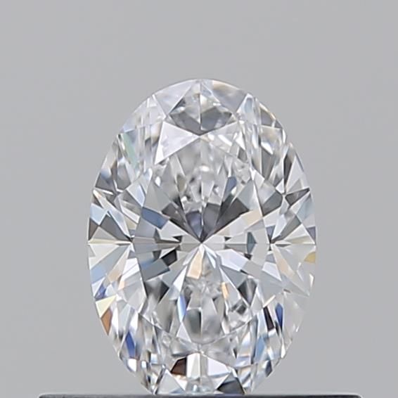 Diamante Naturale Taglio Ovale 0.41ct VG/EX E IF - GIA - 6.07x4.18x2.55mm