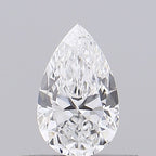 Diamante Naturale Taglio Goccia 0.26ct VG/EX E VS2 - GIA - 5.67x3.46x2.17mm