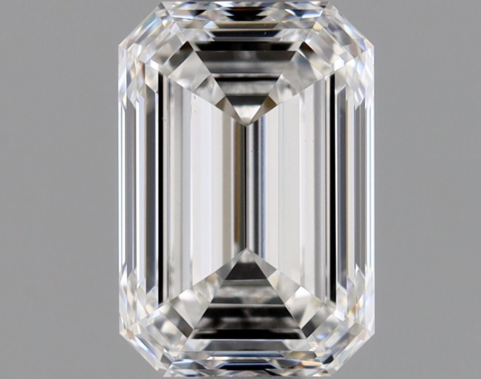 Diamante Naturale Taglio Smeraldo 0.9ct VG/EX E VS2 - GIA - 6.61x4.49x2.88mm