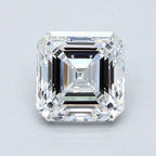 Diamante Taglio Smeraldo Quadrato 1.09ct EX/EX D VVS1 - GIA - 5.76x5.62x3.74mm