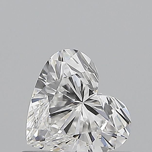 Diamante Naturale Taglio Cuore 0.5ct EX/VG E VVS1 - GIA - 5.05x5.61x3.16mm