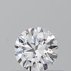 Diamante Naturale Taglio Brillante 0.36ct 3EX F VVS2 - GIA - 4.6x4.58x2.79mm
