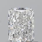 Diamante Naturale Taglio Radiant 0.71ct EX/EX E IF - GIA - 6.02x4.46x2.97mm