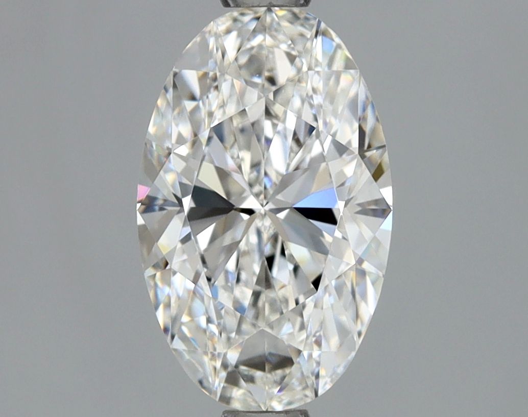Diamante Naturale Taglio Ovale 1.3ct VG/EX F VS1 - GIA - 9.45x5.87x3.62mm