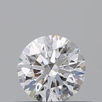 Diamante Naturale Taglio Brillante 0.33ct EX/VG/VG D FL - GIA - 4.51x4.47x2.82mm