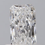 Diamante Naturale Taglio Radiant 0.5ct VG/EX D VS1 - GIA - 6.41x3.77x2.42mm