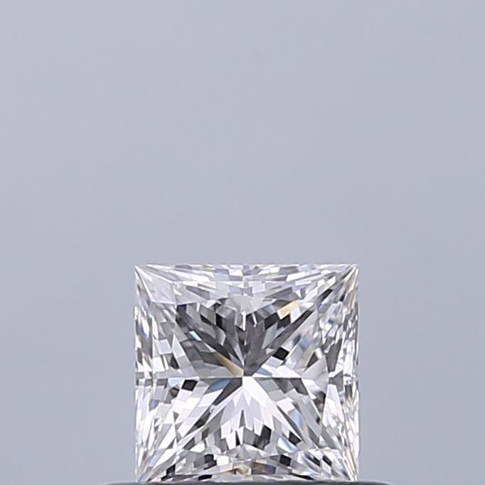 Diamante Naturale Taglio Princess 0.4ct VG/EX E VVS1 - GIA - 4.04x3.98x2.98mm