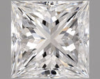 Diamante Naturale Taglio Princess 0.5ct VG/VG E VS2 - GIA - 4.43x4.38x3.18mm