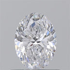 Diamante Naturale Taglio Ovale 0.7ct EX/EX D VVS2 - GIA - 6.68x4.84x3.18mm
