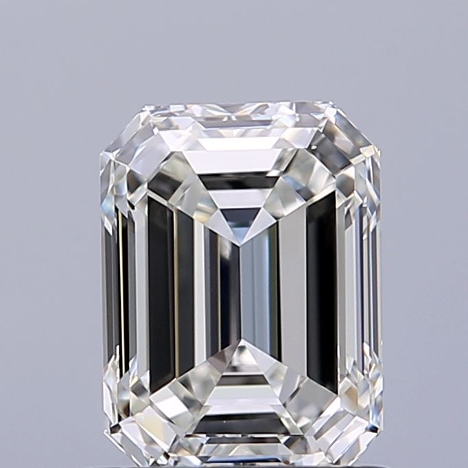 Diamante Naturale Taglio Smeraldo 1.01ct EX/EX G VVS1 - IGI - 6.46x4.77x3.29mm