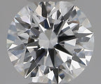 Diamante Naturale Taglio Brillante 0.95ct 3EX F VVS1 - GIA - 6.34x6.37x3.85mm