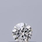 Diamante Naturale Taglio Brillante 0.18ct 3EX F VVS1 - IGI - 3.64x3.67x2.18mm
