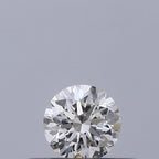 Diamante Naturale Taglio Brillante 0.19ct 3EX H VVS2 - GIA - 3.68x3.7x2.3mm