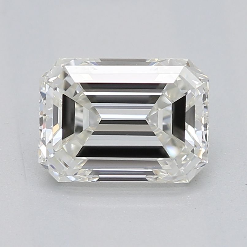 Diamante Naturale Taglio Smeraldo 0.83ct EX/VG J VS1 - GIA - 6.3x4.6x3.11mm