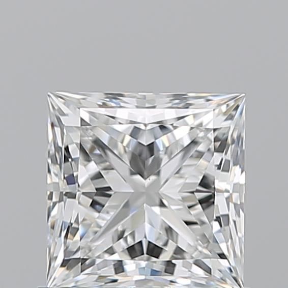 Diamante Naturale Taglio Princess 1.01ct EX/EX F VS1 - GIA - 5.46x5.44x3.9mm