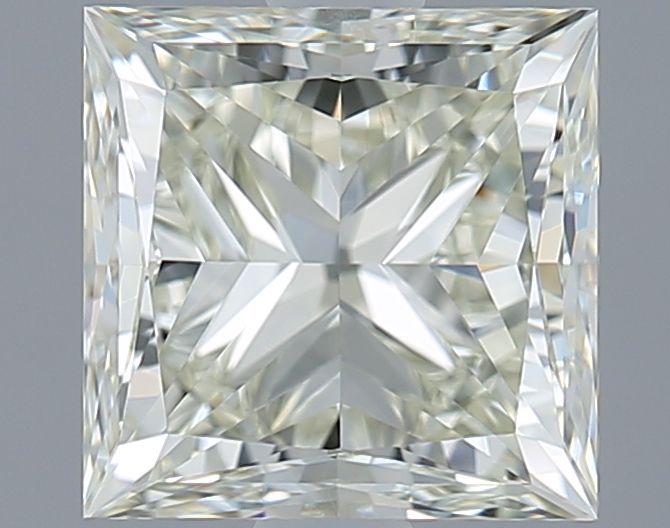 Diamante Naturale Taglio Princess 2.01ct EX/EX J VVS1 - IGI - 6.65x6.61x4.86mm