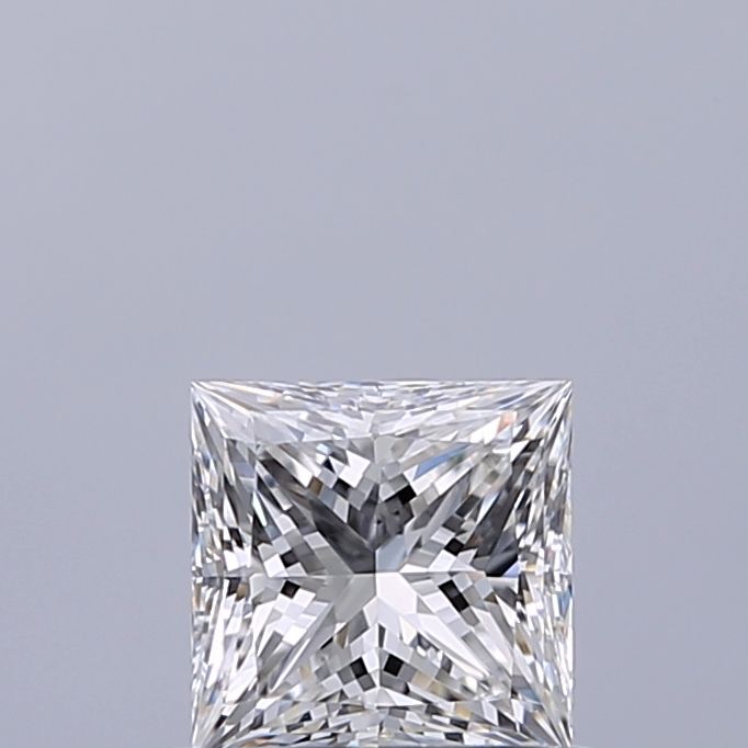 Diamante Naturale Taglio Princess 0.52ct VG/EX F VVS1 - GIA - 4.42x4.41x3.2mm