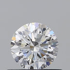 Diamante Taglio Brillante 0.5ct VG/VG/EX E VVS2 - GIA - 5.01x4.95x3.16mm