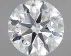 Diamante Naturale Taglio Brillante 0.5ct G/VG/EX D VVS2 - GIA - 4.93x4.97x3.16mm