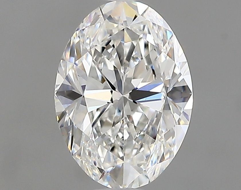 Diamante Naturale Taglio Ovale 0.9ct VG/VG F VS2 - GIA - 7.33x5.35x3.43mm