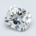 Diamante Taglio Cushion Brillante 1.5ct EX/EX F VS2 - GIA - 6.95x6.15x4.41mm
