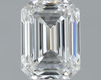 Diamante Naturale Taglio Smeraldo 0.5ct VG/EX E VVS2 - GIA - 4.99x3.76x2.62mm