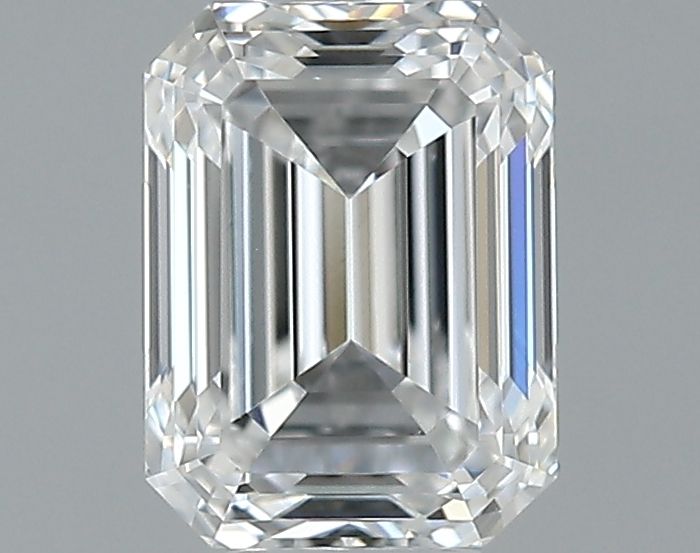Diamante Naturale Taglio Smeraldo 0.5ct VG/EX E VVS2 - GIA - 4.99x3.76x2.62mm