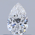 Diamante Naturale Taglio Goccia 0.34ct VG/EX E IF - GIA - 6.29x3.92x2.38mm