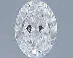 Diamante Naturale Taglio Ovale 0.4ct VG/EX E VS2 - GIA - 5.62x4.13x2.65mm