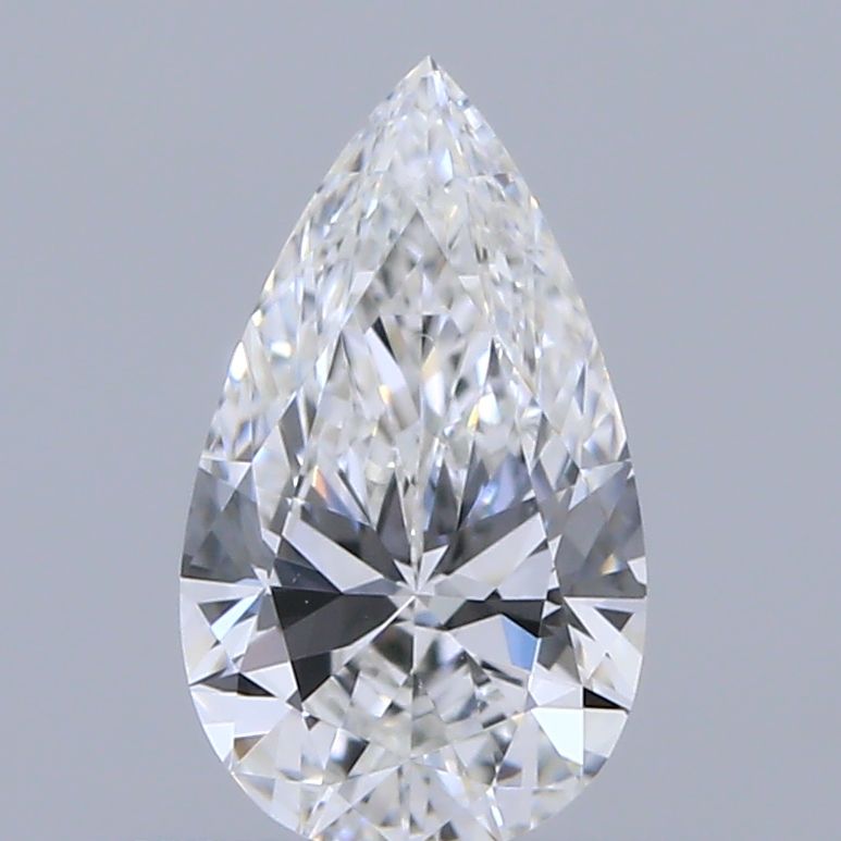 Diamante Naturale Taglio Goccia 0.5ct VG/EX F VS1 - GIA - 7.54x4.38x2.63mm