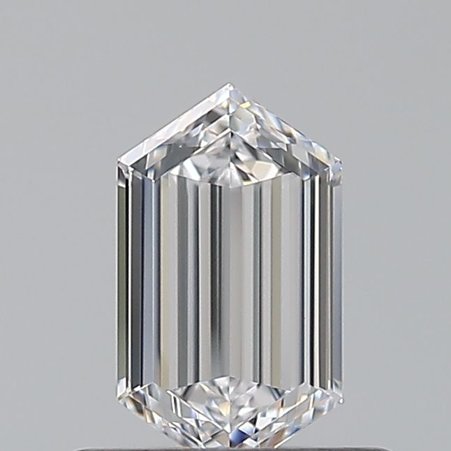 Diamante Naturale Taglio Esagonale 0.52ct EX/EX D VVS1 - GIA - 6.67x3.79x2.3mm