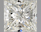 Diamante Naturale Taglio Princess 0.53ct G/EX I VS1 - GIA - 4.71x4.55x3.1mm