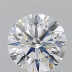 Diamante Naturale Taglio Brillante 1.3ct 3EX H VVS2 - GIA - 6.93x6.89x4.34mm