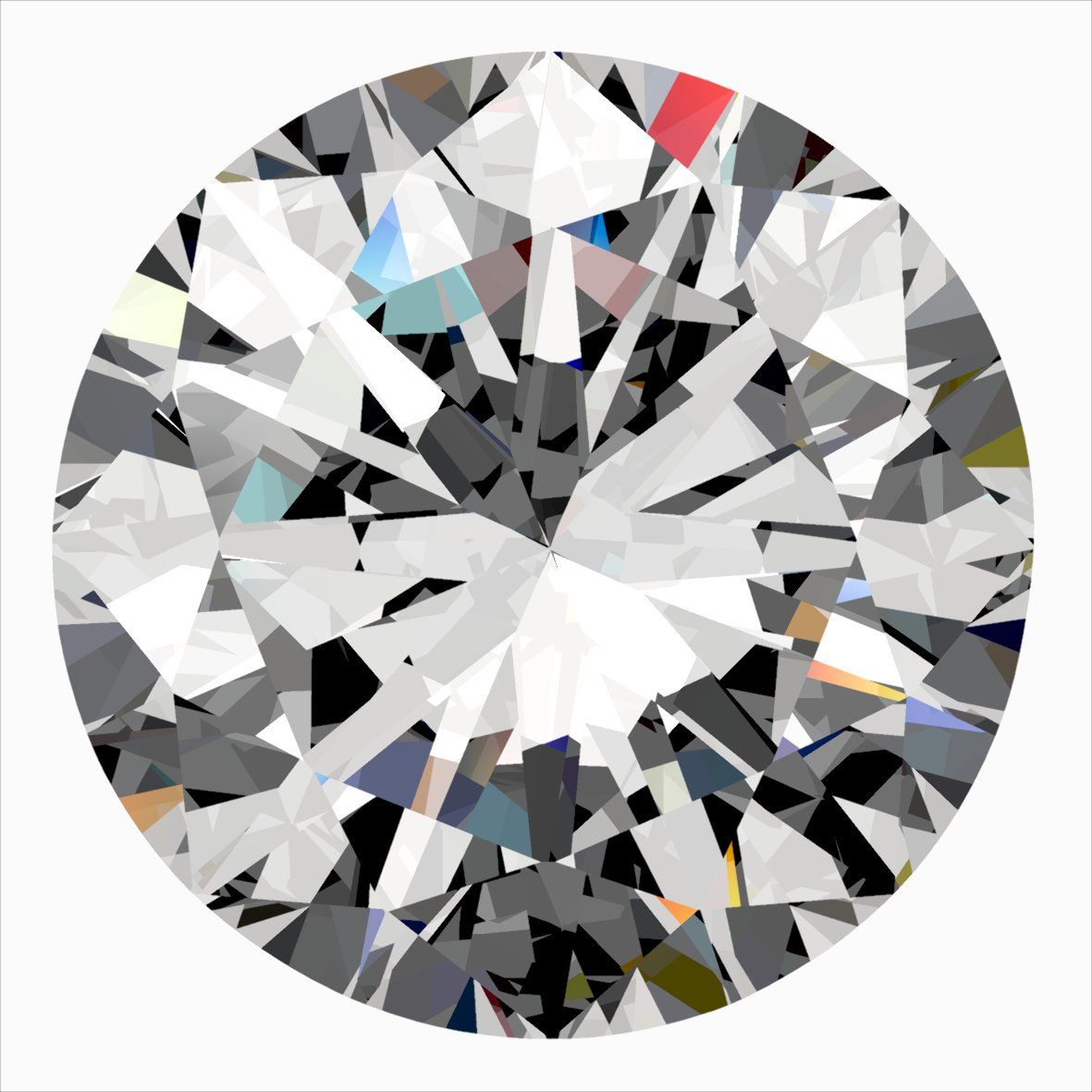 Diamante Naturale Taglio Brillante 0.3ct VG/VG/EX H VS1 - IGI - 4.22x4.28x2.62mm
