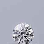 Diamante Naturale Taglio Brillante 0.19ct 3EX D IF - IGI - 3.72x3.75x2.26mm
