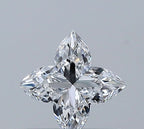 Diamante Naturale Taglio Stella 0.5ct VG/G F VS2 - GIA - 4.32x4.26x3.18mm