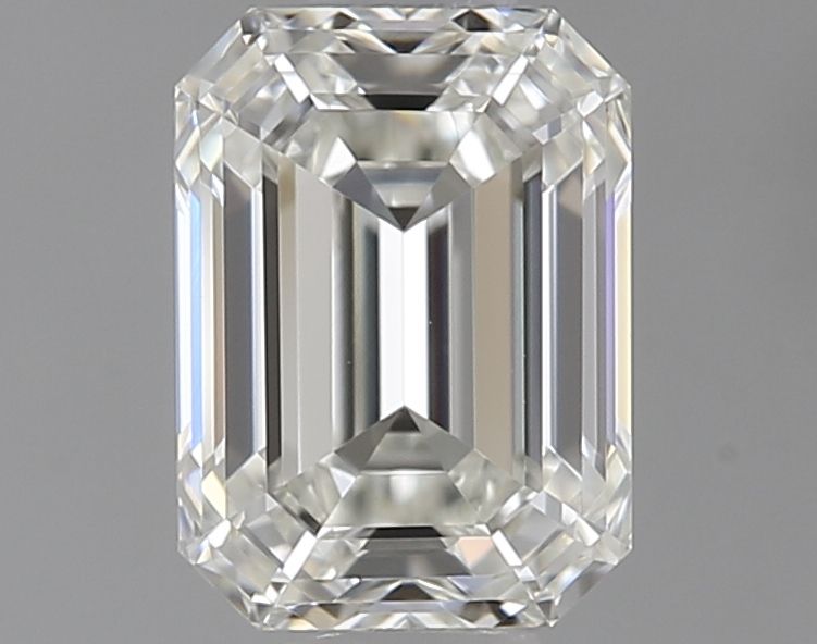 Diamante Naturale Taglio Smeraldo 0.8ct VG/VG J VVS2 - GIA - 5.79x4.24x3.15mm
