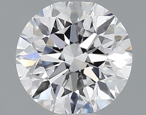 Diamante Naturale Taglio Brillante 0.5ct VG/VG/EX D VVS2 - GIA - 5.02x4.97x3.2mm