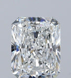 Diamante Naturale Taglio Radiant 0.7ct EX/EX F VVS2 - GIA - 5.72x4.49x3.04mm