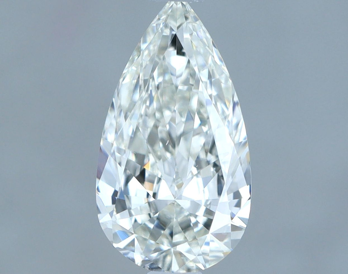 Diamante Naturale Taglio Goccia 1.01ct EX/EX G VS1 - IGI - 9.88x5.42x3.02mm
