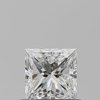Diamante Naturale Taglio Princess 0.62ct VG/VG E IF - GIA - 4.85x4.77x3.44mm