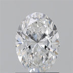 Diamante Naturale Taglio Ovale 1.21ct EX/EX E VS1 - GIA - 8.18x5.86x3.86mm