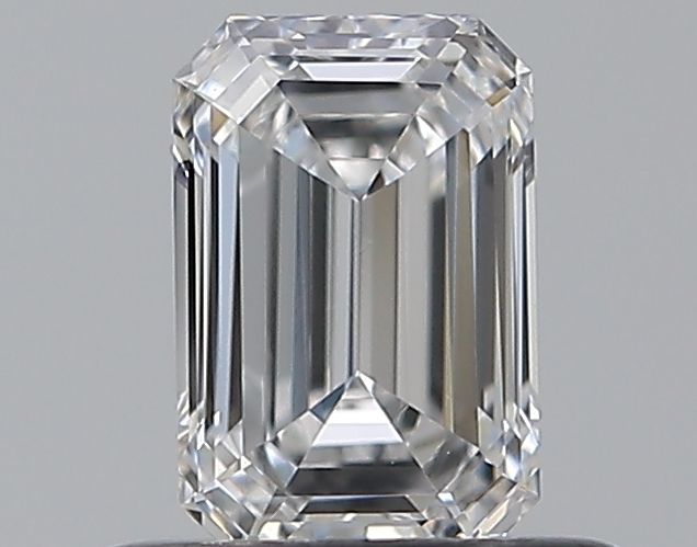 Diamante Naturale Taglio Smeraldo 0.5ct VG/VG E VS1 - GIA - 5.63x3.72x2.41mm