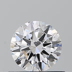 Diamante Naturale Taglio Brillante 0.5ct VG/EX/EX D VVS1 - GIA - 5.2x5.17x3.04mm