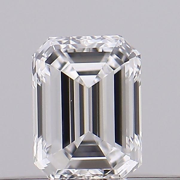 Diamante Naturale Taglio Smeraldo 0.18ct G/VG E VS1 - GIA - 3.75x2.77x1.86mm