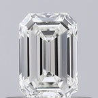 Diamante Naturale Taglio Smeraldo 0.38ct VG/EX H VVS2 - IGI - 5.18x3.46x2.17mm